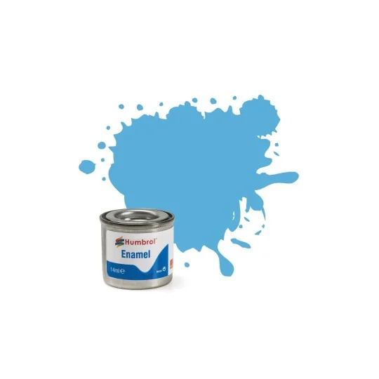 Peinture Enamel 47: Gloss Sea Blue (Brillant) - 14ml Humbrol AA0518 AA0518-Peinture Enamel 47: Gloss Sea Blue (Brillant) - 14ml Humbrol AA0518