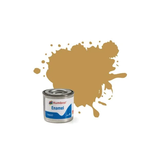 AA1033-Peinture Enamel 93: Matt Desert Yellow (Mat) - 14ml Humbrol AA1033