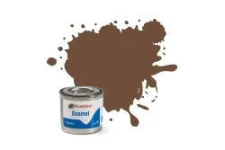 Enamel Paint 98: Matt Chocolate (Mat) - 14ml Humbrol AA1081
