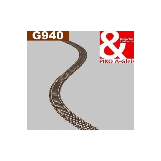 PIKO_55209-Piko 55209 Voie flexible longueur 940 mm