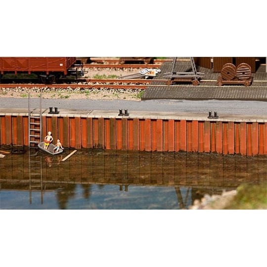 Faller_131012-Faller 131012 Model kit, dock wall