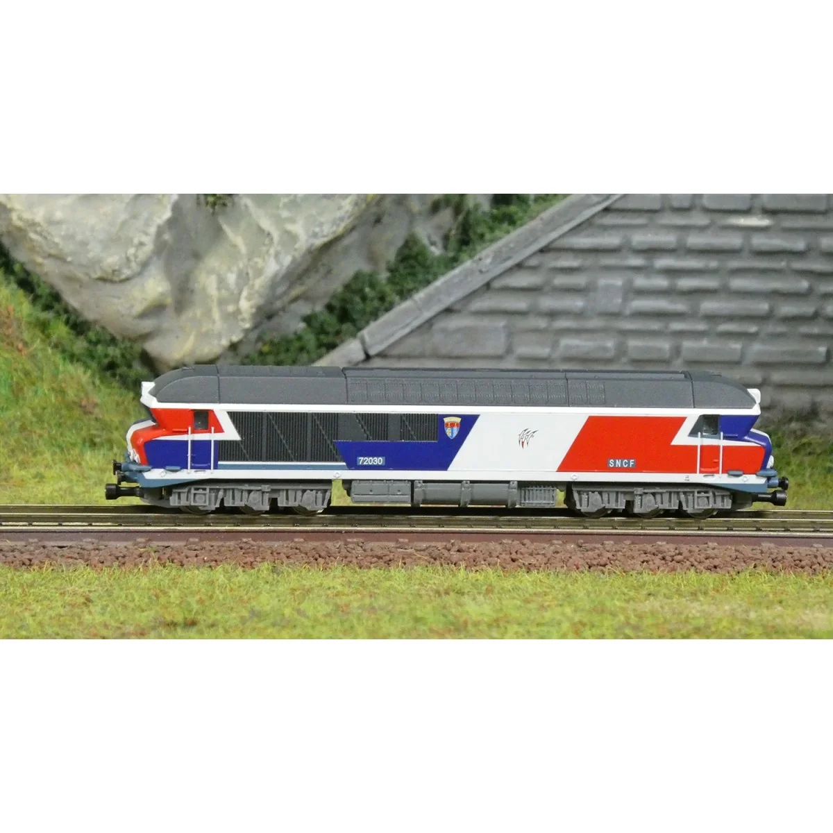 Locomotive CC72030 tricolore bicentenaire - AZAR MODELS L02-BLBD - ...