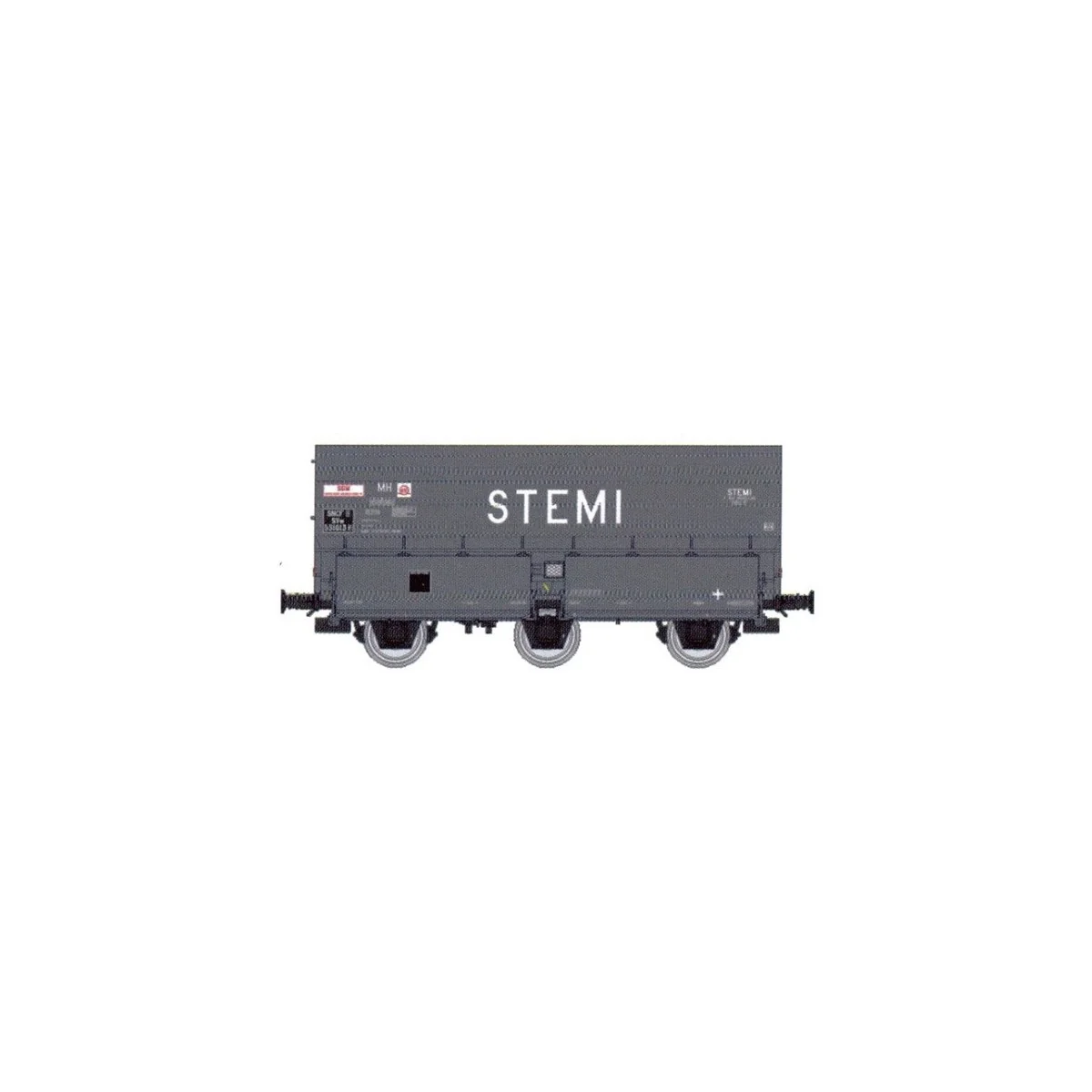 Coke wagon MH45 SNCF, STEMI - REE WB962 - HO 1/87 Coke wagon MH45 SNCF, STEMI - REE WB962 - HO 1/87