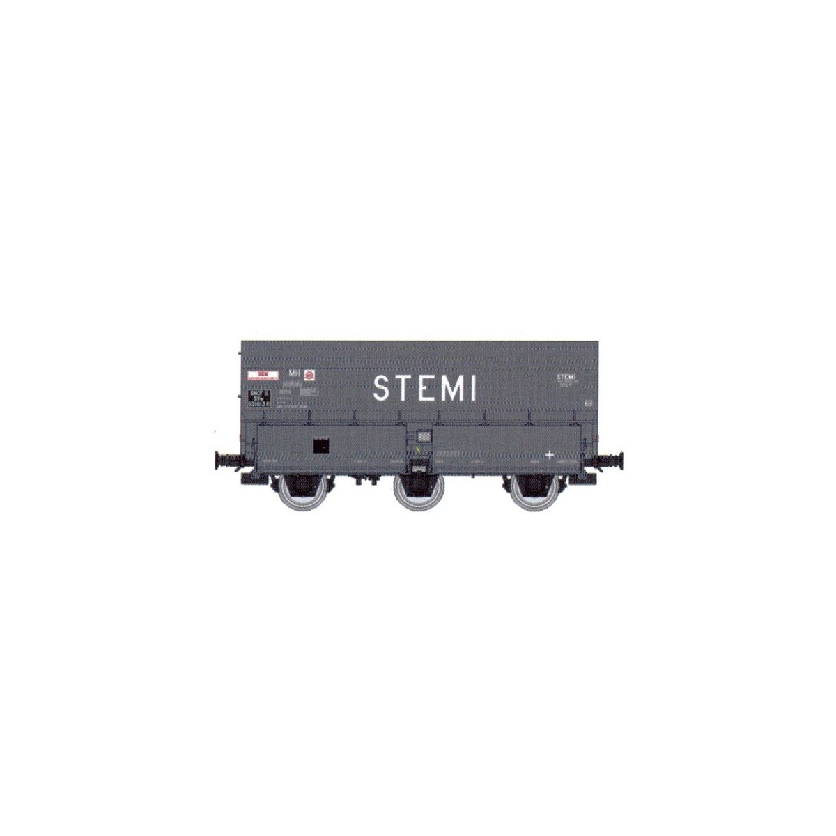 Wagon coke MH45 SNCF, STEMI - REE WB962 - HO 1/87 Wagon coke MH45 SNCF, STEMI - REE WB962 - HO 1/87