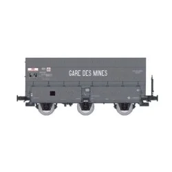 Wagon coke MH45 SNCF, GARE DES MINES - REE WB965 - HO 1/87