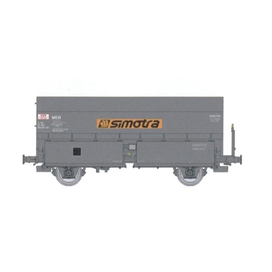 Wagon coke ex-MH45 SNCF, SIMOTRA - REE WB969 - HO 1/87 WB-969-Wagon coke MH45 SNCF, GARE DES MINES - REE WB965 - HO 1/87