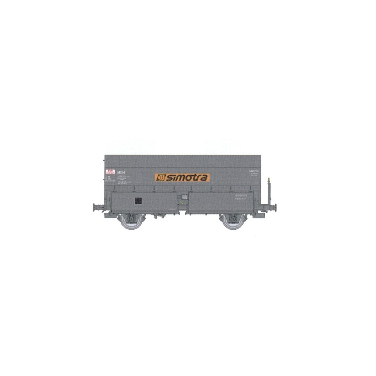 Wagon coke ex-MH45 SNCF, SIMOTRA - REE WB969 - HO 1/87 Wagon coke ex-MH45 SNCF, SIMOTRA - REE WB969 - HO 1/87