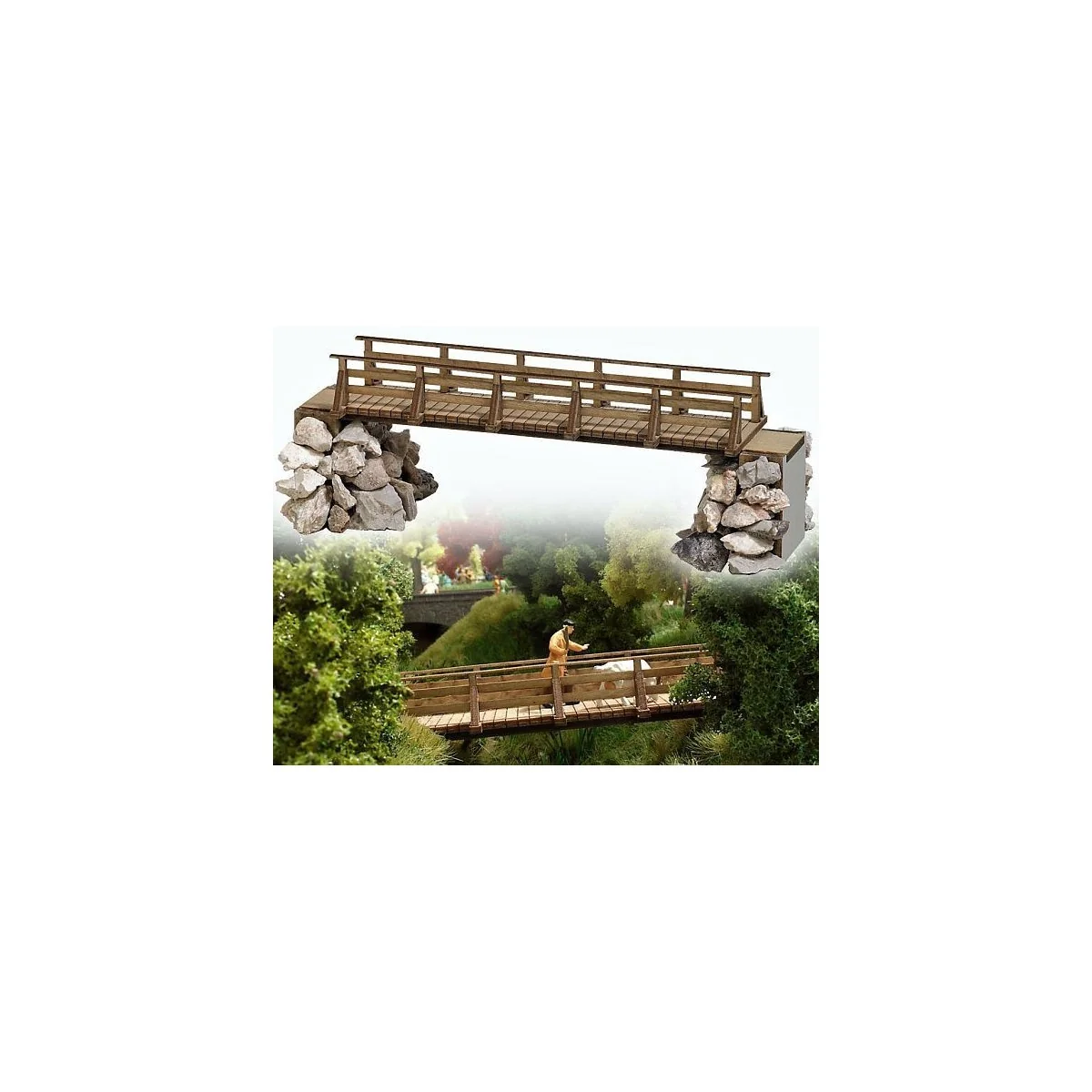 Busch 1497 Passerelle en bois Busch Busch_1497 - 1 Busch 1497 Passerelle en bois Busch Busch_1497 - 1