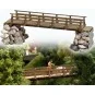 Busch 1497 Wooden Footbridge - Busch_1497 Busch_1497-Busch 1497 Wooden Footbridge - Busch_1497