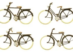 Artitec 387.27 Set of 4 German bicycles (1920-1960) - Artitec - Art...