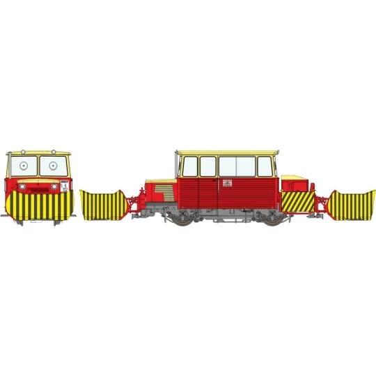 MB-108-Ree Modeles MB-108 Draisine DU65 Snowplow, headlight with clips, Southeast, old logo