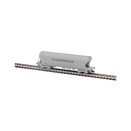 Wagon céréalier, Transcéréales marron - Azar W01-TM1, Z - 1/220 AZAR_W01-TM1-Wagon céréalier, Transcéréales CTC - Azar W01-TC1, Z - 1/220