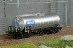copy of Set of 2 insulated 4-axle tank wagons SNCF TOTAL France - J...