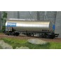 HJ6324-Set of 2 insulated 4-axle tank wagons SNCF TOTAL France - Jouef HJ6323 - HO