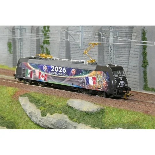 Locomotive électrique BR 185.2 FRANCE-Coupe du monde Amérique du No... Marklin_36269-Locomotive électrique BR 185.2 FRANCE-Coupe du monde Amérique du Nord 2026, digitale, 3 Rails - Marklin 36269