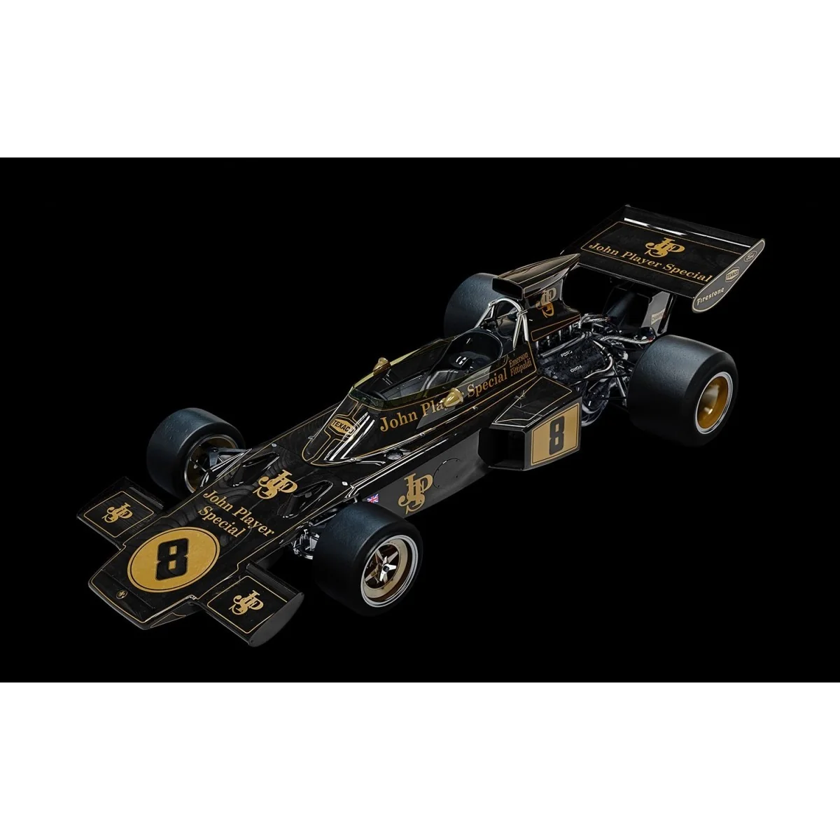 Lotus 72D - 1972 British GP - Emerson Fittipaldi 1/8 - Pocher HK114...