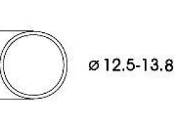 Roco 40066 Traction Tire for Locomotive 12.5 - 13.8mm x10