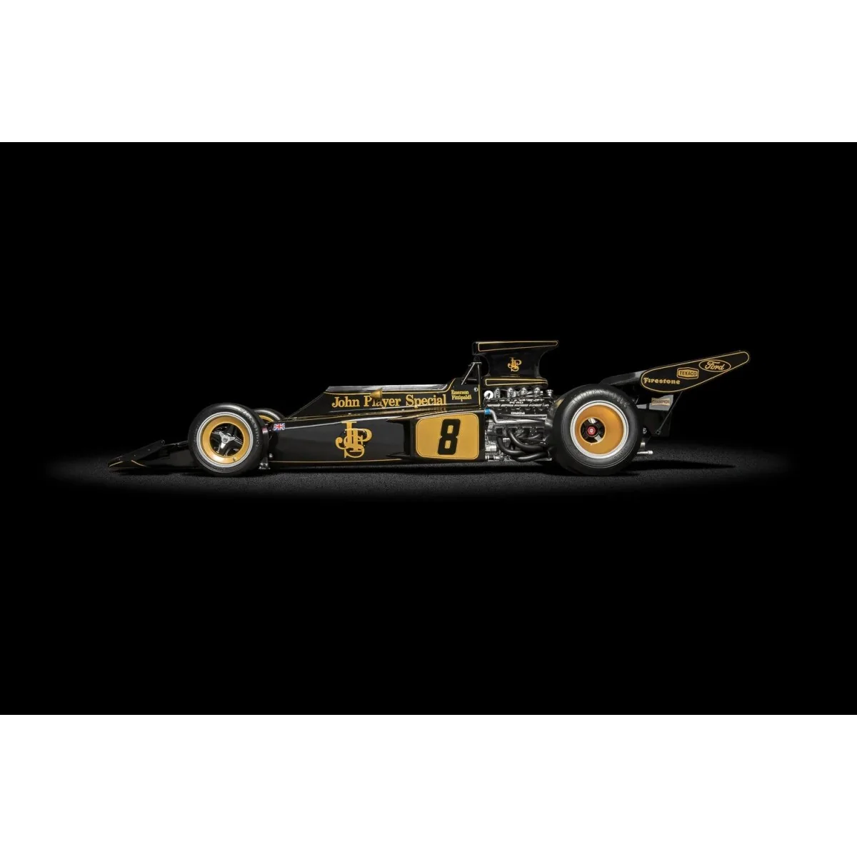 Lotus 72D - 1972 British GP - Emerson Fittipaldi 1/8 - Pocher HK114...