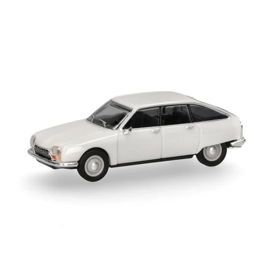 Herpa Citroën GS car 420433-005 snow white - 1:87 Herpa_420433-005-Herpa 430746-004 Simca 1301 Special Car, Metallic Copper