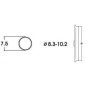 Roco 40068 Traction Tires for Locomotives x 10 - Roco - Roco_40068 Roco_40068-Roco 40068 Traction Tires for Locomotives x 10 - Roco_40068