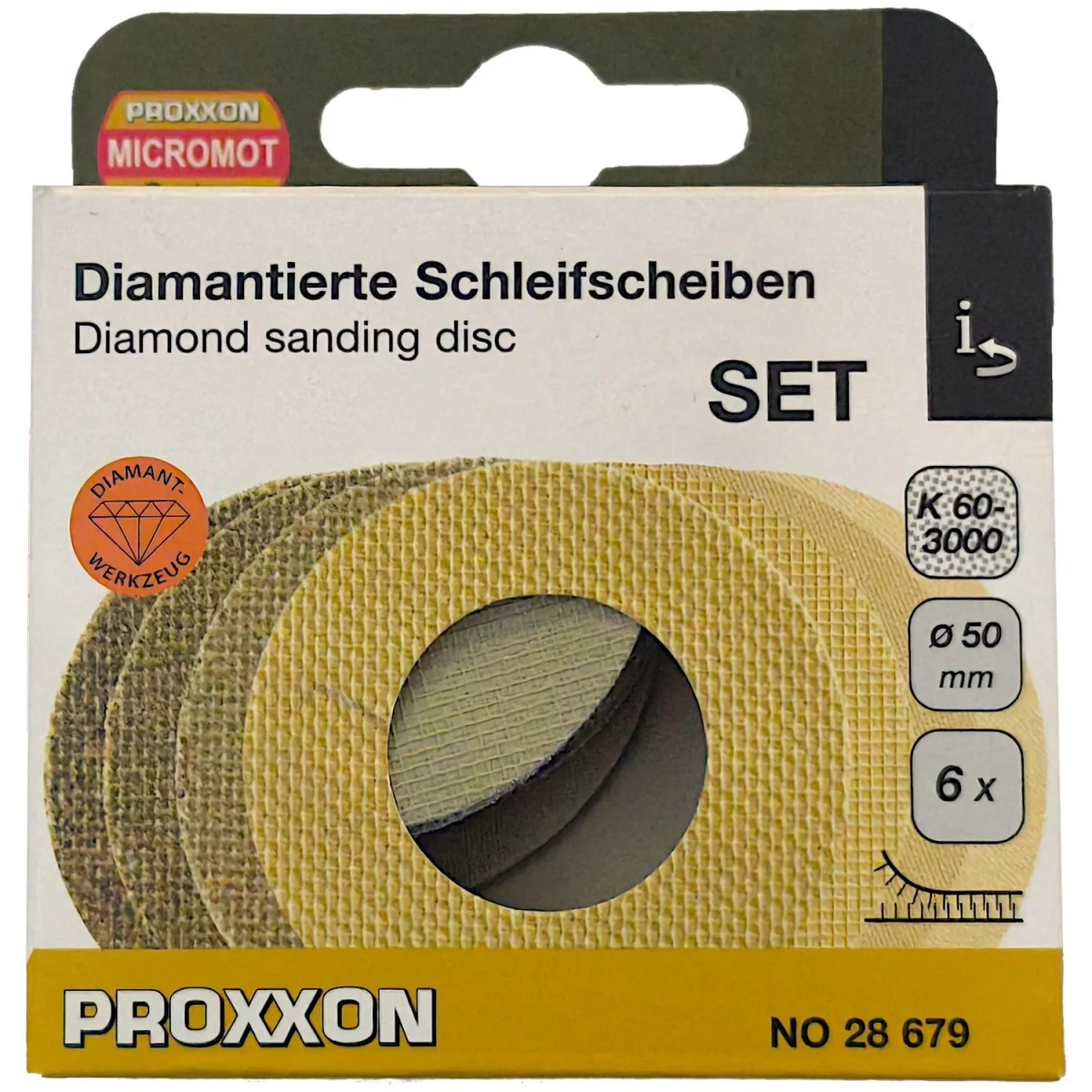 Set disques de ponçage abrasif diamantés Ø 50mm, Grain 60 à 3000 (x... Set disques de ponçage abrasif diamantés Ø 50mm, Grain 60 à 3000 (x...