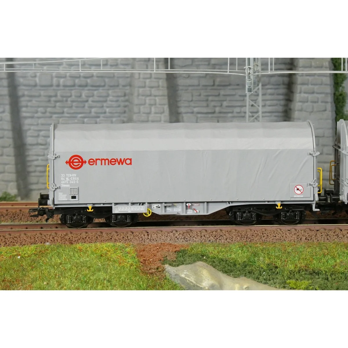 Set of 2 Shimmns Märklin 47230 Ermewa wagons, Era VI, H0 Set of 2 Shimmns Märklin 47230 Ermewa wagons, Era VI, H0