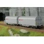 Marklin_47230-Set of 3 Zacns Ermewa Millet tank wagons, ep. VI - Märklin 47551 - H0