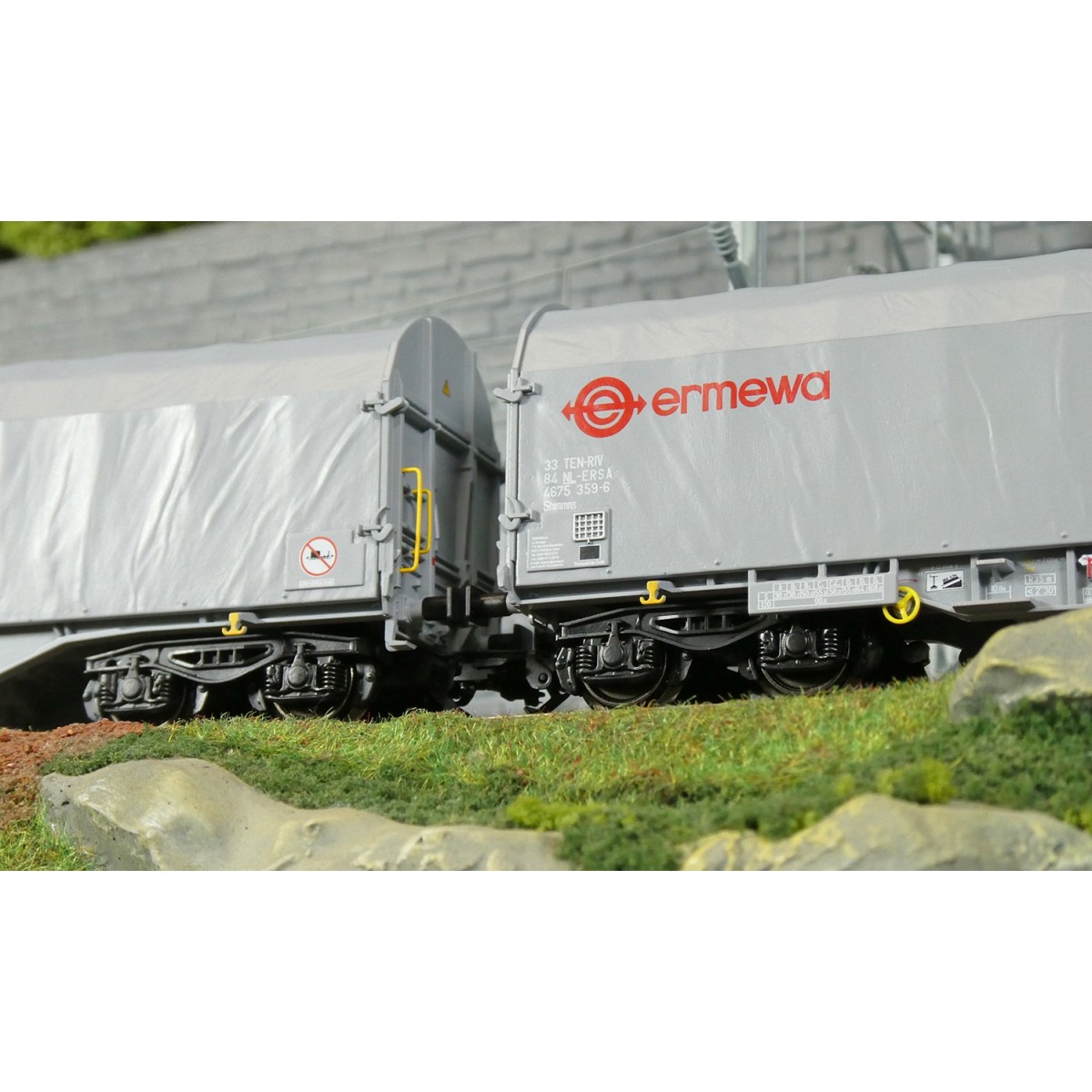 Coffret de 2 wagons Shimmns Ermewa ép. VI - Märklin 47230 - HO Coffret de 2 wagons Shimmns Ermewa ép. VI - Märklin 47230 - HO