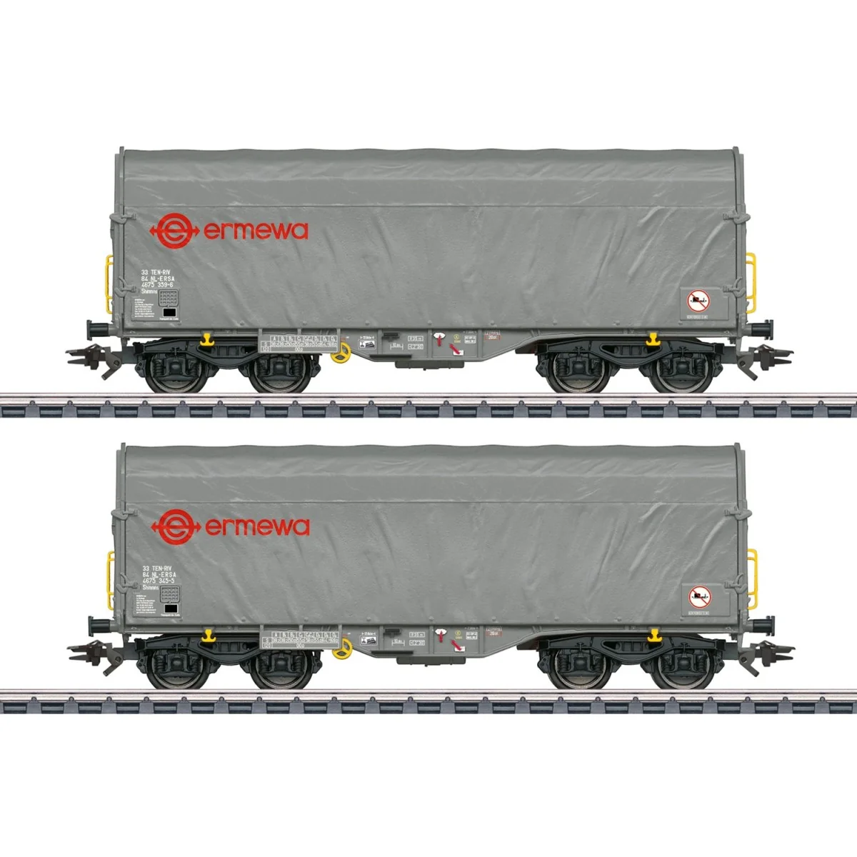Coffret de 2 wagons Shimmns Ermewa ép. VI - Märklin 47230 - HO