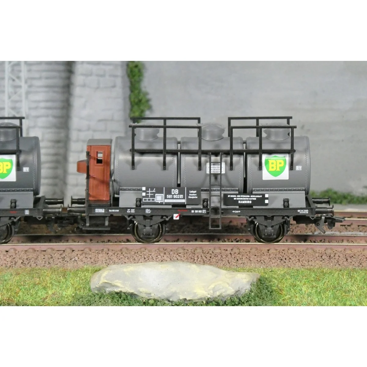 Coffret 3 wagons-citernes 3 cuves, DB ép. III - Märklin 46491 - H0