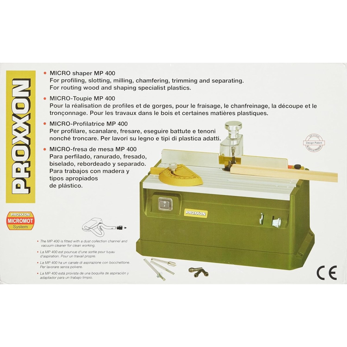 Proxxon MP 400 230V Micro Spindle Top - 29020 Proxxon MP 400 230V Micro Spindle Top - 29020