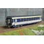 Voiture VU couchettes CORAIL A9c9x, logo encadré - HO - REE JM034 JM-034-Voiture VU couchettes CORAIL A9c9x, logo encadré - HO - REE JM034