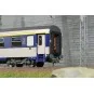 Voiture VU couchettes CORAIL A9c9x, logo nouille - HO - REE JM038 JM-038-Voiture VU couchettes CORAIL A9c9x, logo nouille - HO - REE JM038