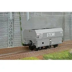 Coke wagon MH45 SNCF, STEMI - REE WB962 - HO 1/87