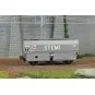 Wagon coke MH45 SNCF, STEMI - REE WB962 - HO 1/87 WB-962-Coffret de 2 wagons coke MH45 SNCF, STEMI - REE WB961 - HO 1/87