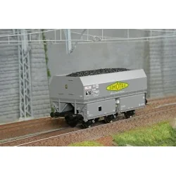 Coke wagon MH45 SNCF, SIMOTRA - REE WB963 - HO 1/87
