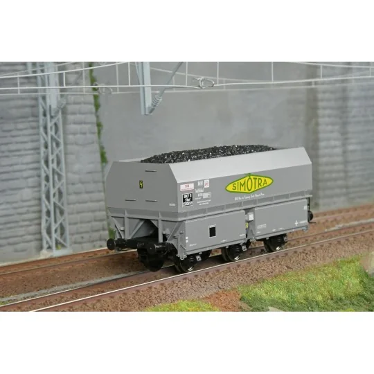 WB-963-Coke wagon MH45 SNCF, STEMI - REE WB962 - HO 1/87