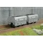 Coffret de 2 wagons coke MH45 SNCF, MONTENAY / Gare des Mines - REE... WB-964-Coffret de 2 wagons coke MH45 SNCF, STEMI - REE WB961 - HO 1/87