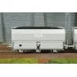 Set of 2 SNCF MH45 coke wagons, HBL - REE WB966 - HO 1/87 WB-966-Set of 2 SNCF MH45 coke wagons, MONTENAY / Mines Station - REE WB964 - HO 1/87