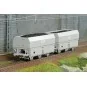 Set of 2 SNCF MH45 coke wagons, HBL - REE WB966 - HO 1/87 WB-966-Set of 2 SNCF MH45 coke wagons, MONTENAY / Mines Station - REE WB964 - HO 1/87