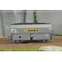 WB-969-Wagon coke MH45 SNCF, GARE DES MINES - REE WB965 - HO 1/87