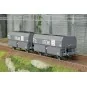 WB-967-Coffret de 2 wagons coke MH45 SNCF, HBL - REE WB966 - HO 1/87