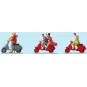 Preiser 10607 Figures with Vespa - Preiser_10607 Preiser_10607-Preiser 10607 Figures with Vespa - Preiser_10607