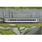 Set of 2 green/grey AMBULANCE and B10c10 Sleeper Van vehicles, yell... JM-046-Set of 2 green/grey AMBULANCE and B10c10 Sleeper Van vehicles, yellow framed logo - REE JM046 - HO 1/87