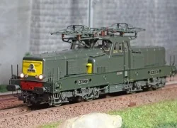 Jouef HJ2401S BB 12130 electric locomotive, green livery, without m...