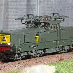 Jouef HJ2401S Locomotive électrique BB 12130, livrée vert, sans miofiltres, digitale sonore Jouef HJ2401S - 1