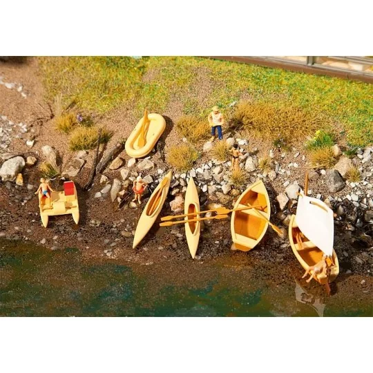 Faller 130513 Model Kit, Boats and Pedal Boats - Faller - FALLER_13... FALLER_130513-Faller 130513 Model Kit, Boats and Pedal Boats - FALLER_130513
