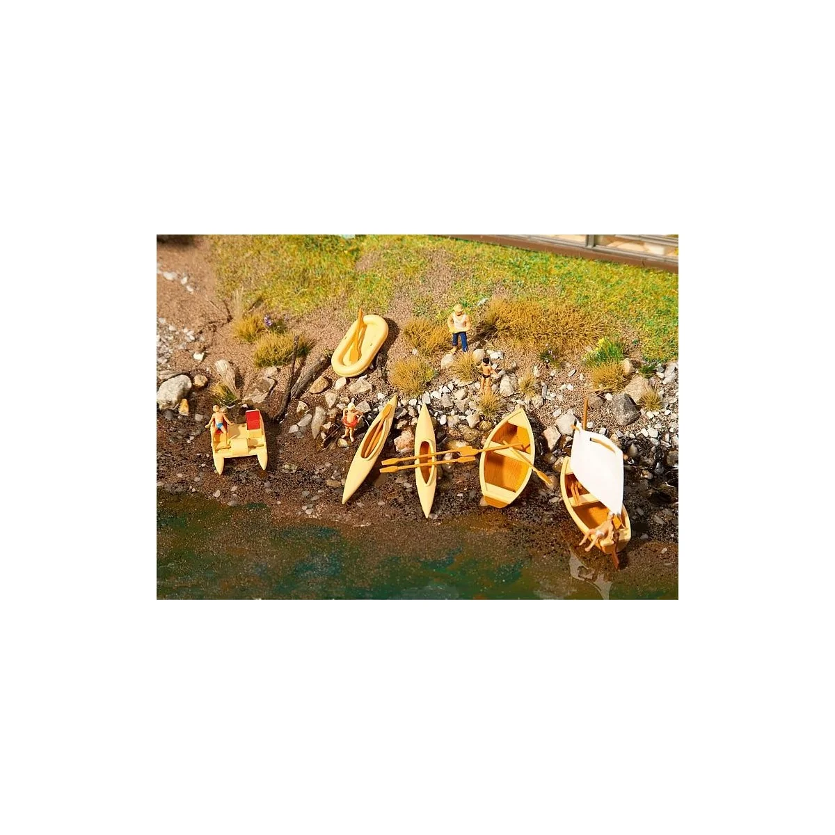 Faller 130513 Model Kit, Boats and Pedal Boats - Faller - FALLER_13... Faller 130513 Model Kit, Boats and Pedal Boats - Faller - FALLER_13...