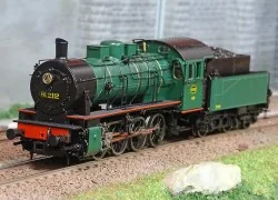 Jouef HJ2403 Class 81 Steam Locomotive, SNCB/NMBS, Dark Green Liver...