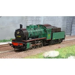 Jouef HJ2403 Class 81 Steam Locomotive, SNCB/NMBS, Dark Green Liver...